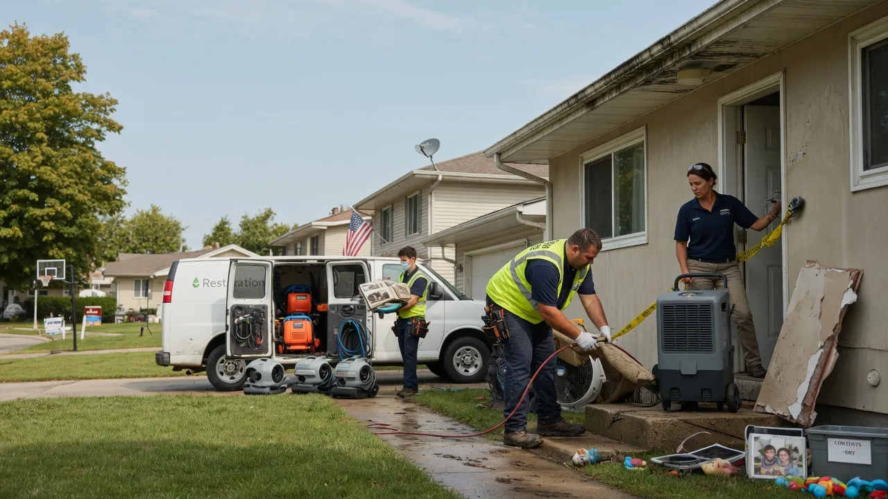 Water Damage Restoration in Sandusky, OH near me